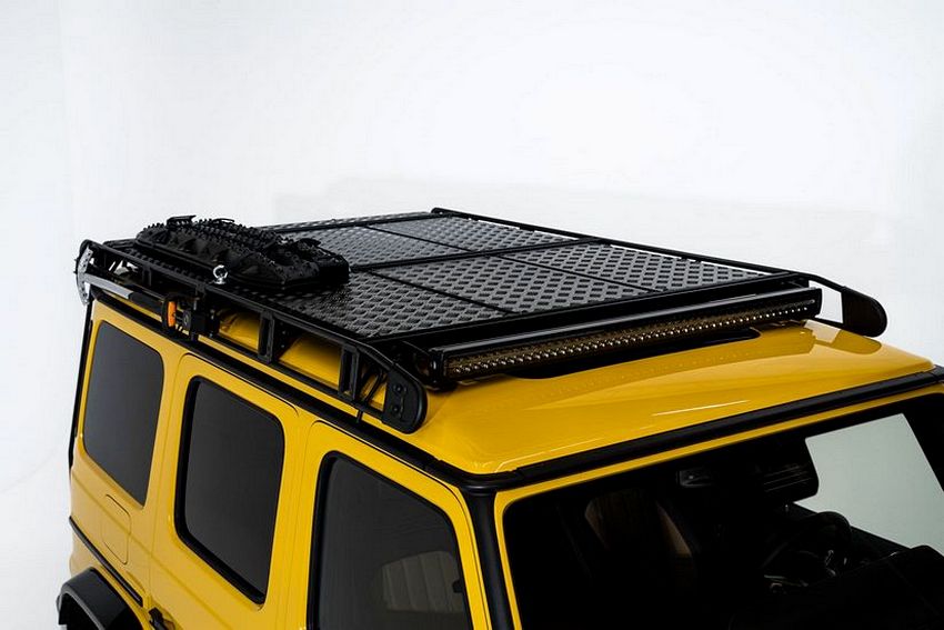 LeTech Light Bar Mounting Brackets – Front Roof Rack Fitment for G-Wagon