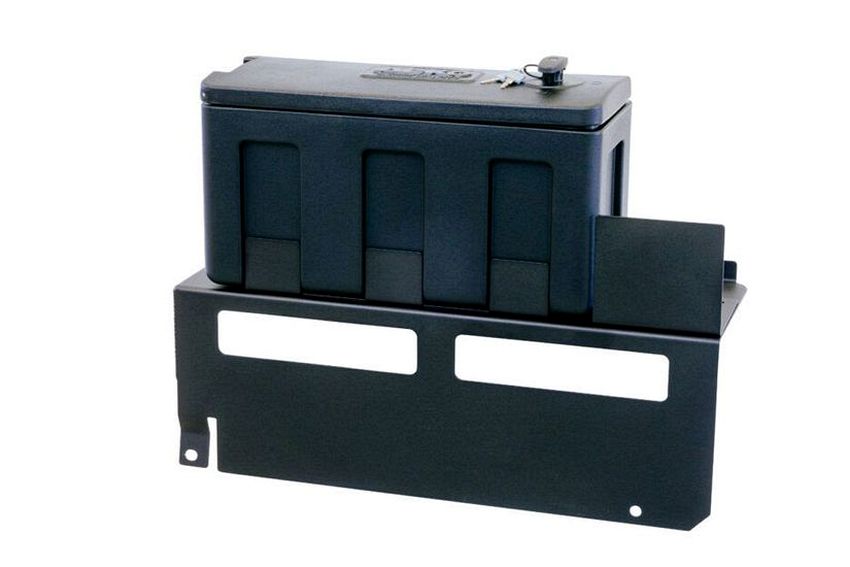 LeTech Lockable Rear Storage Box for Mercedes G-Wagon (W463 & W463A, 1990–2025) – Durable Plastic with Mounting Compatibility - Image 4