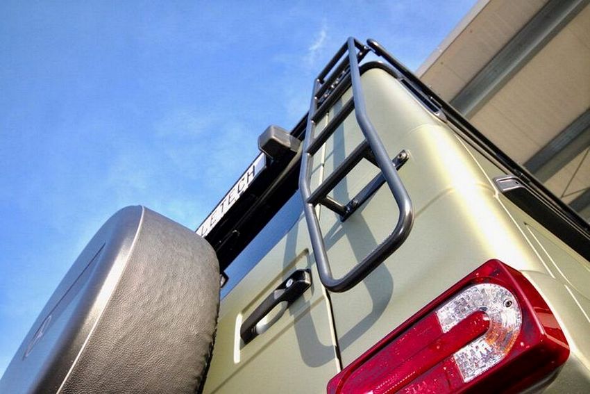 LeTech Rear Ladder – Custom-Fit for Mercedes-Benz G 350d Proafessional