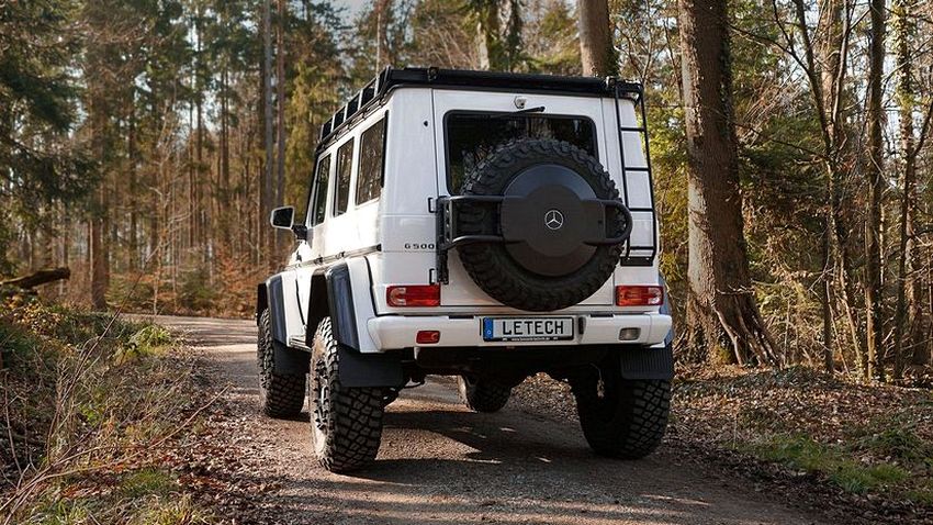 LeTech Rear Ladder – Roof Rack Access for G-Wagen Models Up to 2017 - Image 5