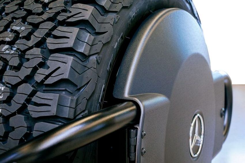 LETECH Spare Tire Cover – Fits G-Wagon W463A (2018+) with 5-Lug Carrier - Image 2