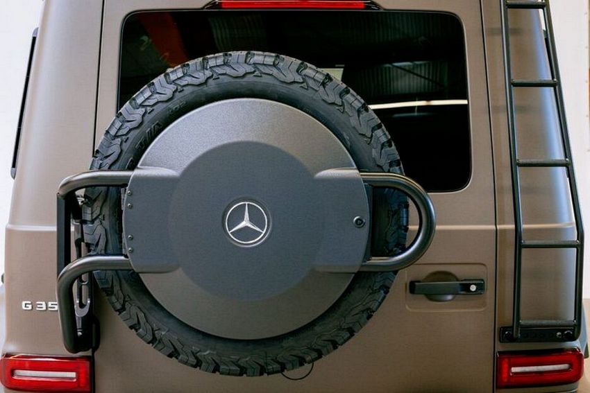 LETECH Spare Tire Cover – Fits G-Wagon W463A (2018+) with 5-Lug Carrier - Image 4