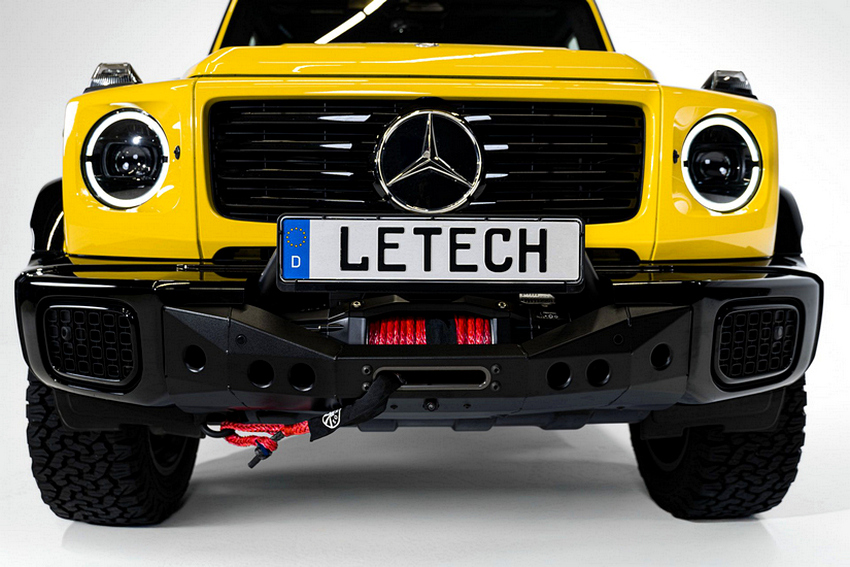 LeTech Winch Attachment for G-Wagen (W463A, From Model Year 2018 Onwards) – Frame-Mounted Winch Carrier for G350d, G400d, G500 & G63 AMG