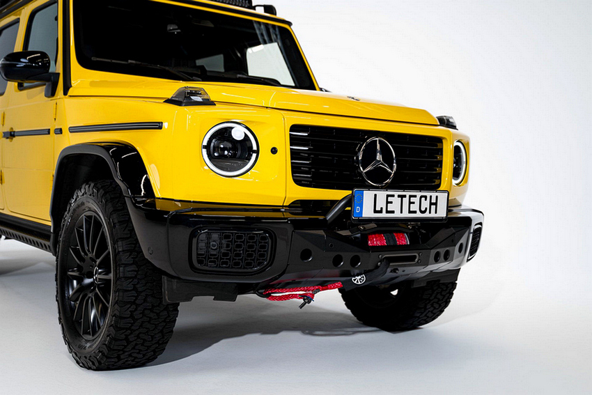 LeTech Winch Attachment for G-Wagen (W463A, From Model Year 2018 Onwards) – Frame-Mounted Winch Carrier for G350d, G400d, G500 & G63 AMG - Image 4