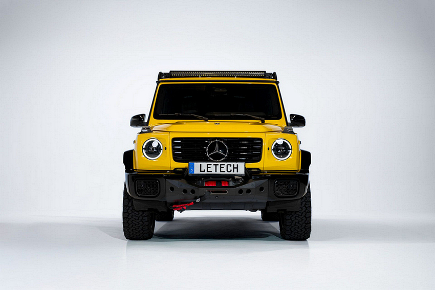 LeTech Winch Attachment for G-Wagen (W463A, From Model Year 2018 Onwards) – Frame-Mounted Winch Carrier for G350d, G400d, G500 & G63 AMG - Image 2