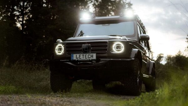 LeTech Wind Deflector – For G-Wagon Roof Rack Systems - Image 2