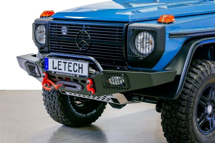LeTech Heavy-Duty Winch Bumper for G-Wagon W460, W461, W463 – Up to Model Year 2014 - Image 2
