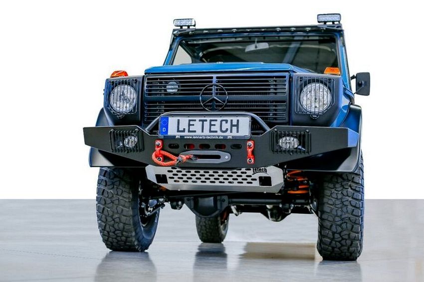 LeTech Heavy-Duty Winch Bumper for G-Wagon W460, W461, W463 – Up to Model Year 2014 - Image 3