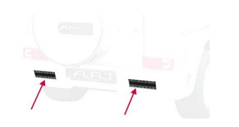 A.R.T. G streetline S Rear Light INTEGRAL especially made for G streetline S Rear Bumper