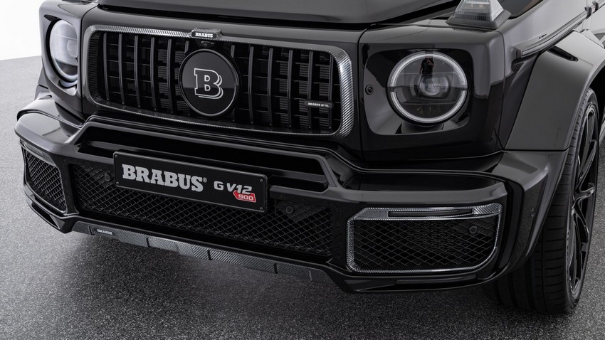 BRABUS Carbon Fiber Front Fascia Inserts for WIDESTAR - G-Wagon W463A - Image 2