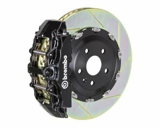 Brembo 4 Piston Brake Kit with Type 1 Slotted Rotors for G-Class 2002-2008