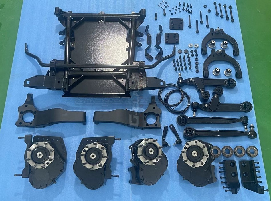 2019-on Mercedes G550/G63 W463A 4x4² Portal Axle Conversion Kit