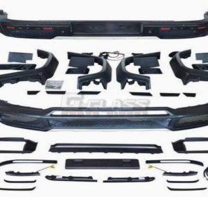 B-style Body Kit, Grille Logo, Grille Lighting Small Logo for W463A 4x4² Conversion Kit