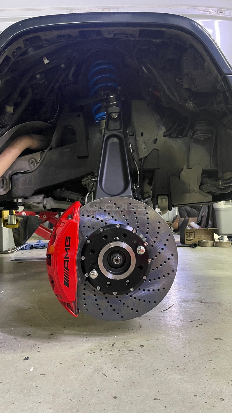 G63 Caliper, Including Front & Rear Brake Disc for W463A 4x4² Conversion Kit