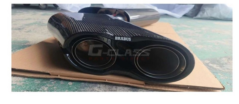 B-style G900 Lighting Exhaust Tailpipe for W463A 4x4² Conversion Kit