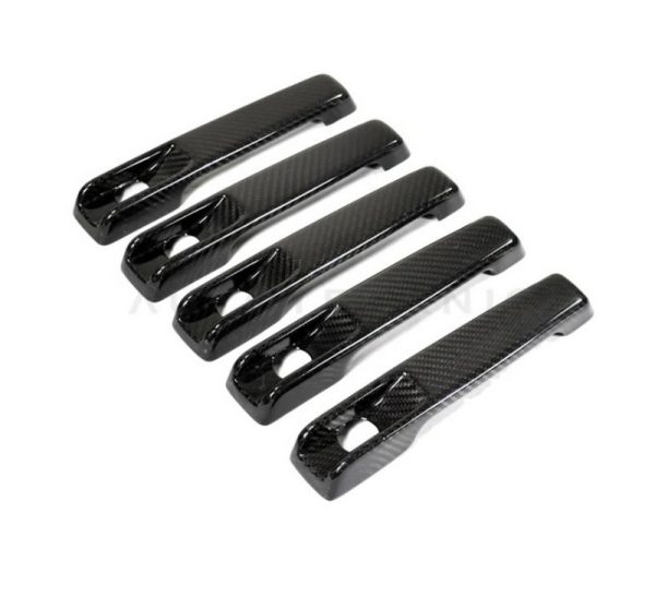 AutoTecknic Dry Carbon Fiber Door Handle Trims for Mercedes-Benz G-Class W463A - Image 3