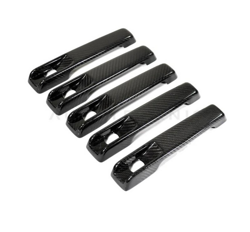 AutoTecknic Dry Carbon Fiber Door Handle Trims for Mercedes-Benz G-Class W463A - Image 3