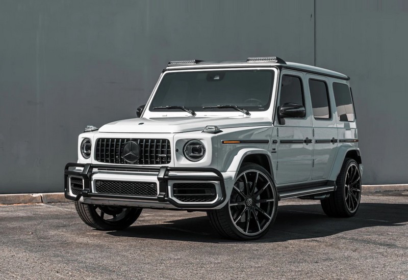 AutoTecknic Replacement Dry Carbon Mirror Covers for Mercedes-Benz W463A G-Wagon