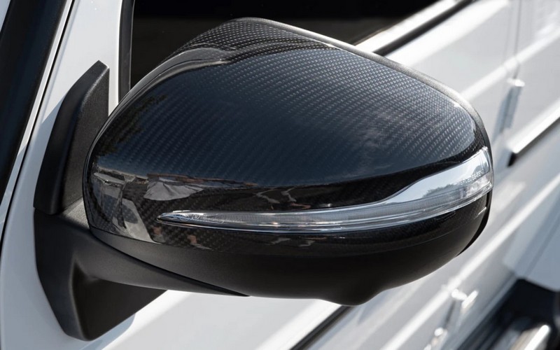 AutoTecknic Replacement Dry Carbon Mirror Covers for Mercedes-Benz W463A G-Wagon - Image 4