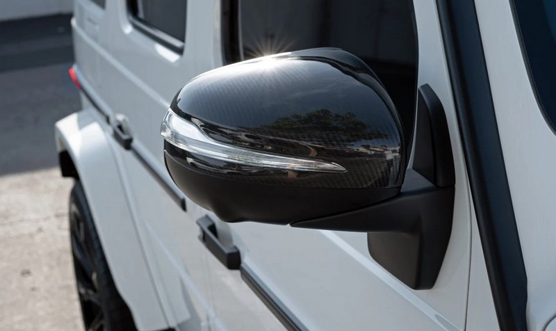 AutoTecknic Replacement Dry Carbon Mirror Covers for Mercedes-Benz W463A G-Wagon - Image 3
