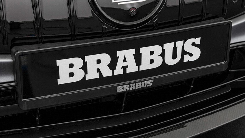 BRABUS License Plate Holder for G-Class AMG G63 4x4² W463A