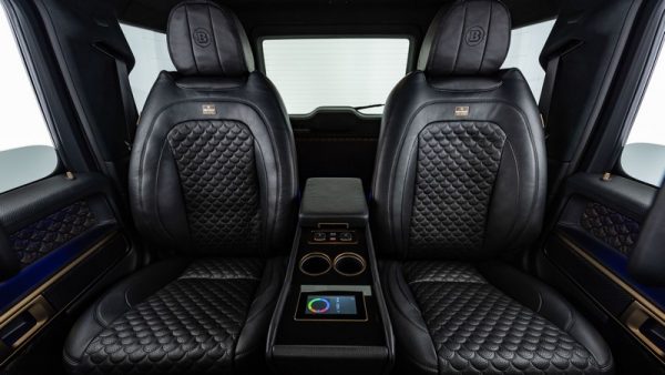 BRABUS Black & Gold Style Interior for G-Class AMG G63 W463A - Image 15
