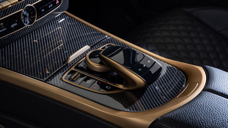 BRABUS Black & Gold Style Interior for G-Class AMG G63 W463A - Image 13
