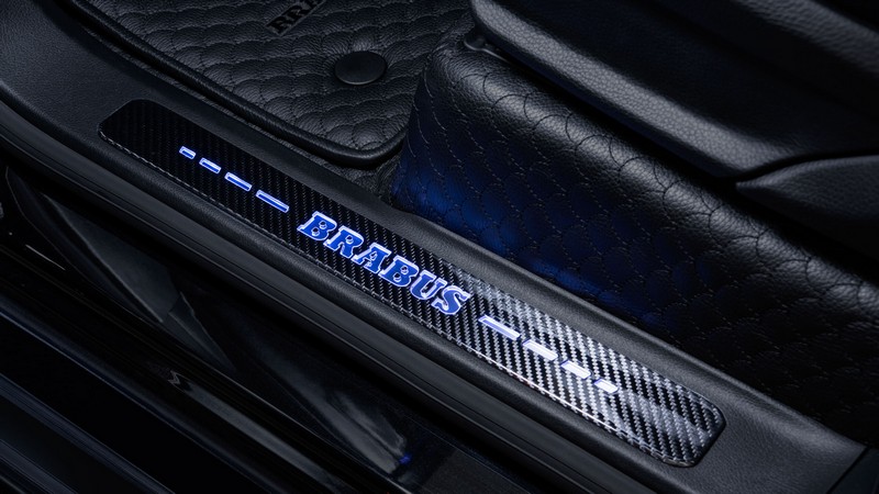 BRABUS Black & Gold Style Interior for G-Class AMG G63 W463A - Image 11