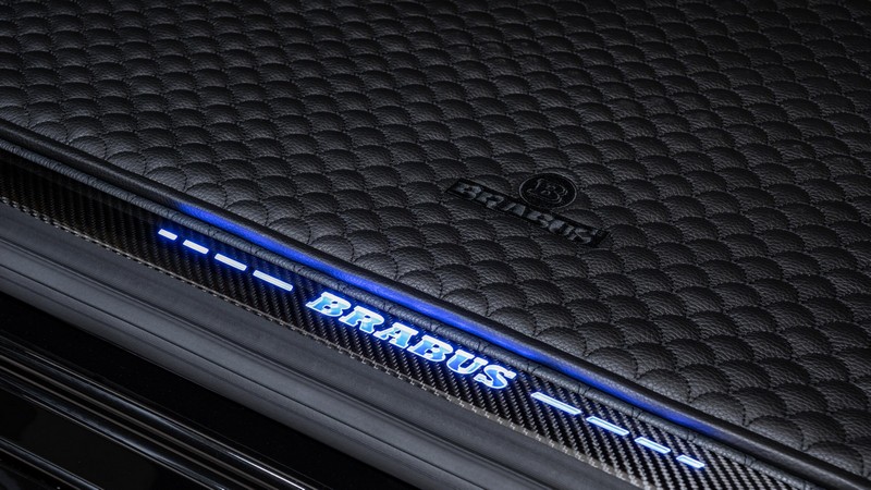 BRABUS Black & Gold Style Interior for G-Class AMG G63 W463A - Image 10