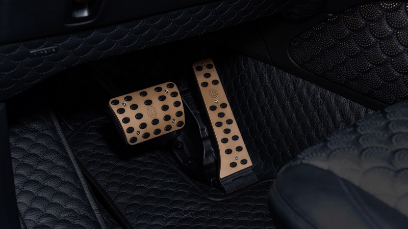 BRABUS Black & Gold Style Interior for G-Class AMG G63 W463A - Image 2