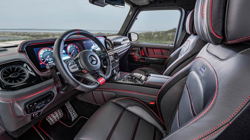 BRABUS Black Ops Style Interior for G-Class AMG G63 W463A - Image 5