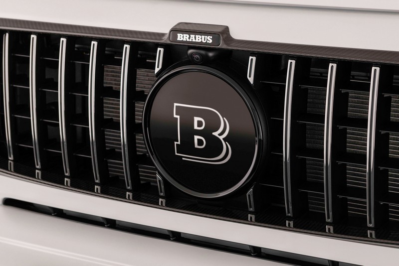 BRABUS Carbon Fiber Radiator Grille Attachment for AMG G63 4x4² W463A