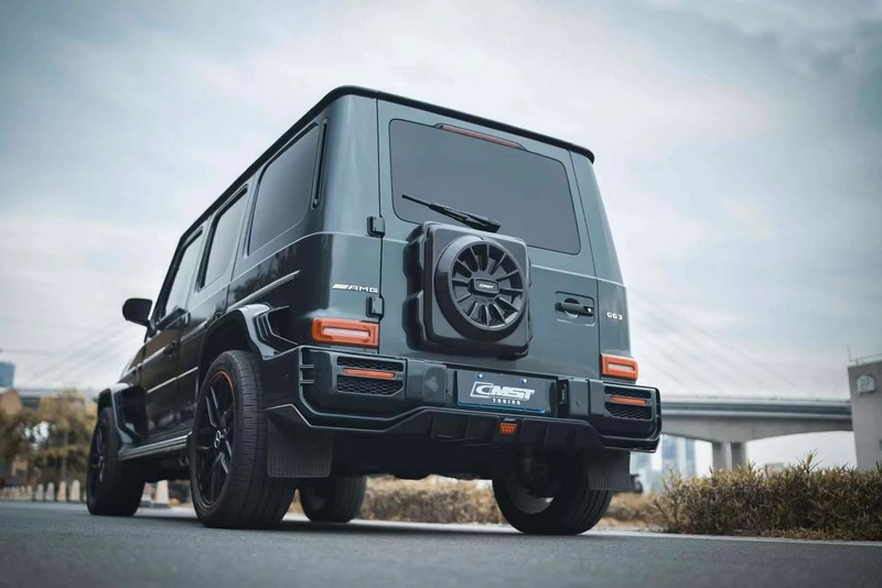 CMST Tuning Partial Carbon Fiber Rear Bumper & Diffuser for Mercedes-Benz G63/G550/G500 W463A - Image 7