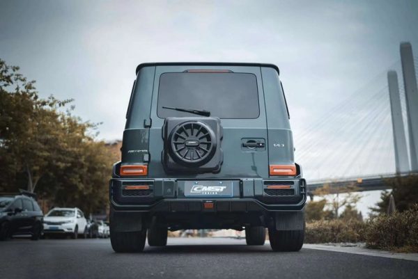 CMST Tuning Pre-preg Carbon Fiber Spare Tire Delete for Mercedes-Benz G63/G550/G500 W463A (2019-2022) - Image 8