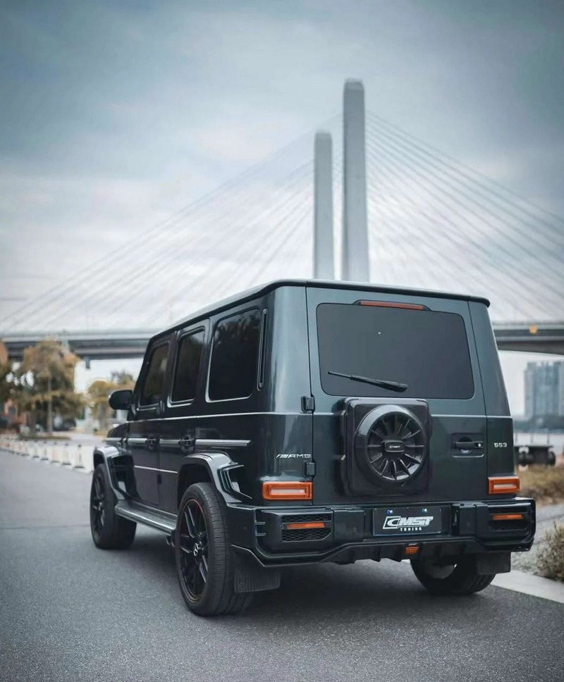 CMST Tuning Partial Carbon Fiber Rear Bumper & Diffuser for Mercedes-Benz G63/G550/G500 W463A