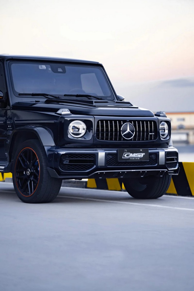 CMST Tuning Pre-preg Carbon Fiber Front Lip Splitter for Mercedes-Benz G63 W463A (2019-2022) - Image 12
