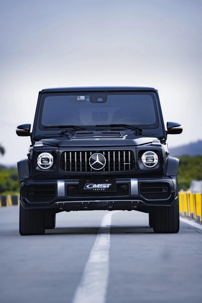 CMST Tuning Pre-preg Carbon Fiber Front Lip Splitter for Mercedes-Benz G63 W463A (2019-2022) - Image 11