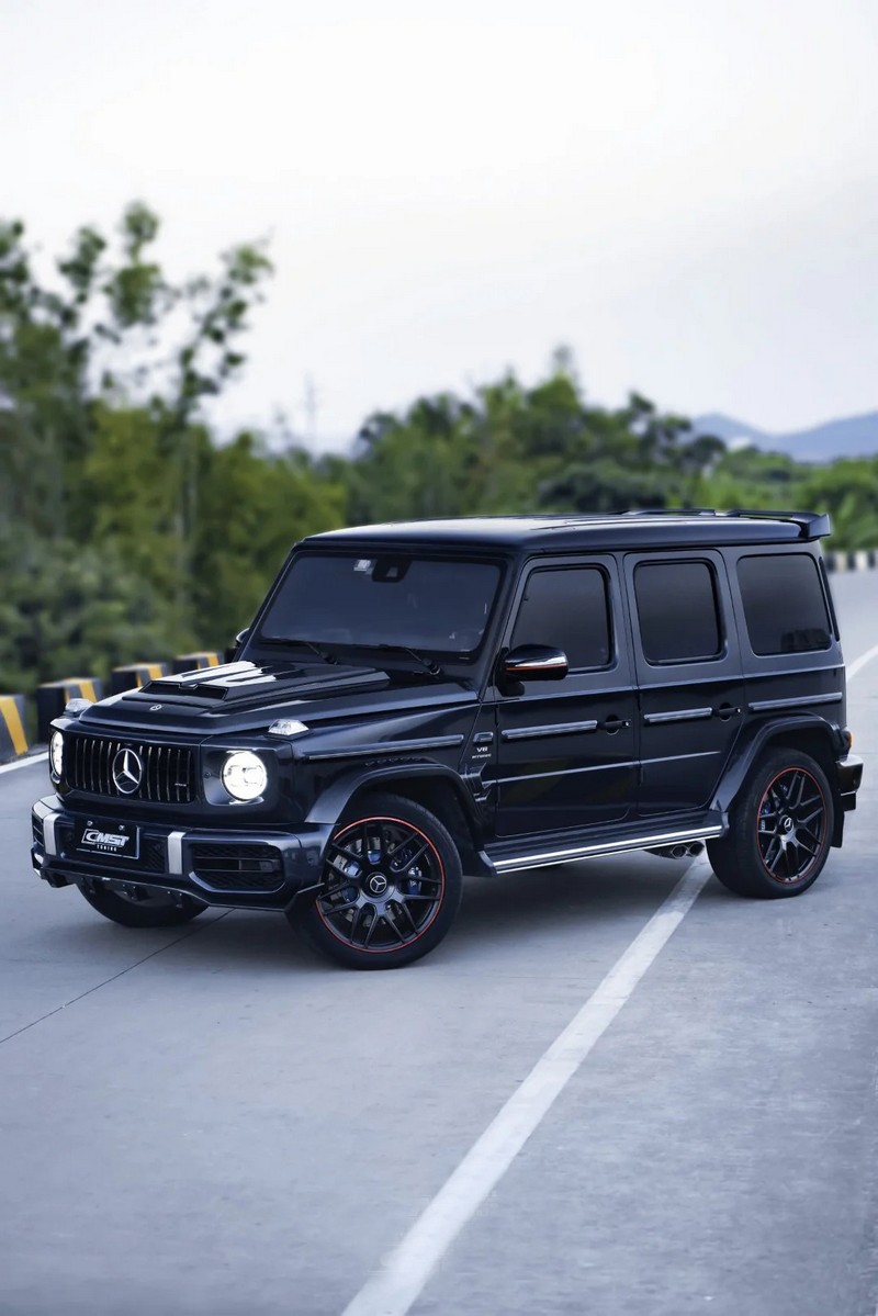 CMST Tuning Pre-preg Carbon Fiber Front Lip Splitter for Mercedes-Benz G63 W463A (2019-2022) - Image 10