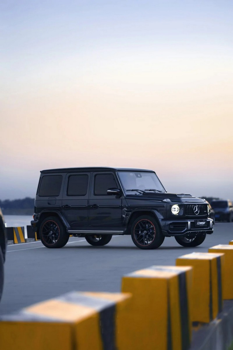 CMST Tuning Pre-preg Carbon Fiber Front Lip Splitter for Mercedes-Benz G63 W463A (2019-2022) - Image 9