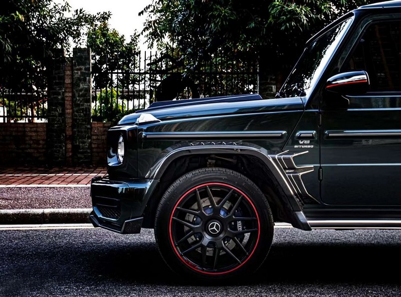 CMST Tuning Pre-preg Carbon Fiber Front Lip Splitter for Mercedes-Benz G63 W463A (2019-2022) - Image 8