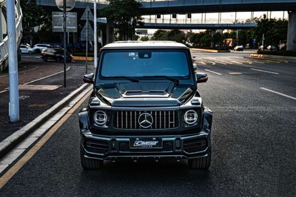 CMST Tuning Pre-preg Carbon Fiber Front Lip Splitter for Mercedes-Benz G63 W463A (2019-2022) - Image 7