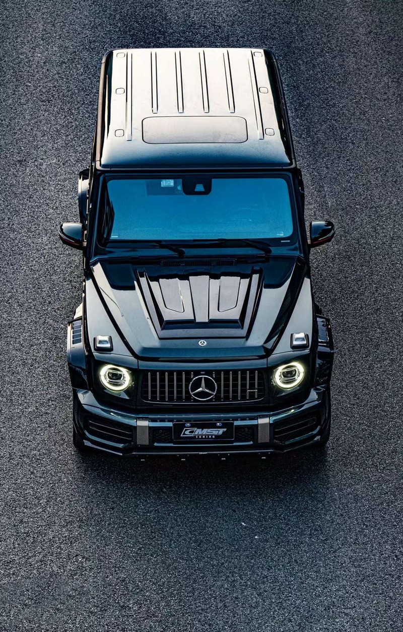 CMST Tuning Pre-preg Carbon Fiber Front Lip Splitter for Mercedes-Benz G63 W463A (2019-2022) - Image 5