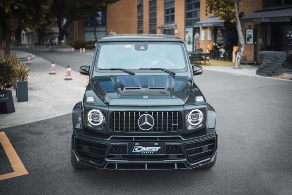 CMST Tuning Partial Carbon Fiber Front Bumper & Splitter for Mercedes-Benz G63/G550/G500 W463A (2019-2022) - Image 3