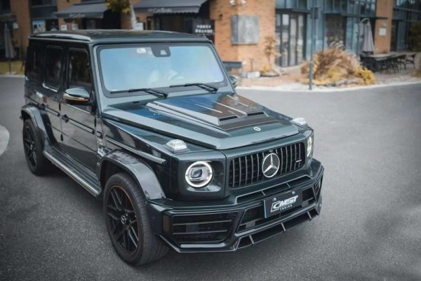 CMST Tuning Partial Carbon Fiber Front Bumper & Splitter for Mercedes-Benz G63/G550/G500 W463A (2019-2022) - Image 5