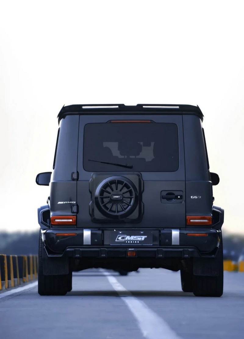 CMST Tuning Pre-preg Carbon Fiber Spare Tire Delete for Mercedes-Benz G63/G550/G500 W463A (2019-2022) - Image 11