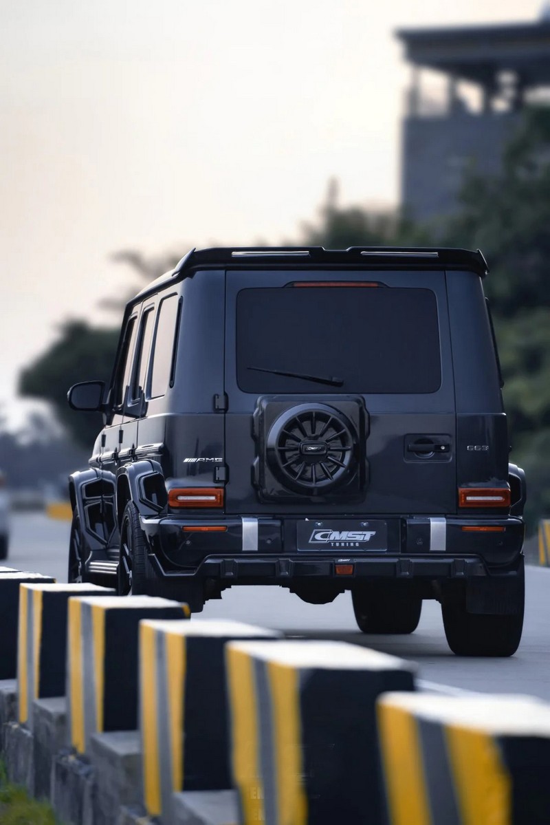 CMST Tuning Pre-preg Carbon Fiber Spare Tire Delete for Mercedes-Benz G63/G550/G500 W463A (2019-2022) - Image 10