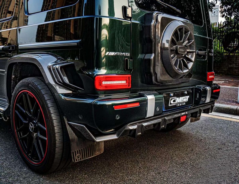 CMST Tuning Pre-preg Carbon Fiber Spare Tire Delete for Mercedes-Benz G63/G550/G500 W463A (2019-2022) - Image 17