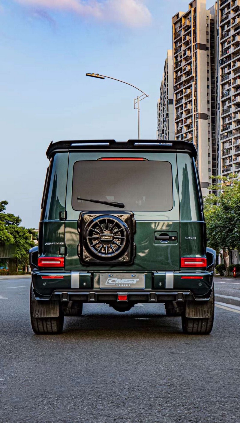 CMST Tuning Pre-preg Carbon Fiber Spare Tire Delete for Mercedes-Benz G63/G550/G500 W463A (2019-2022) - Image 9