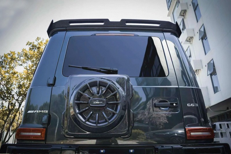 CMST Tuning Pre-preg Carbon Fiber Spare Tire Delete for Mercedes-Benz G63/G550/G500 W463A (2019-2022) - Image 16