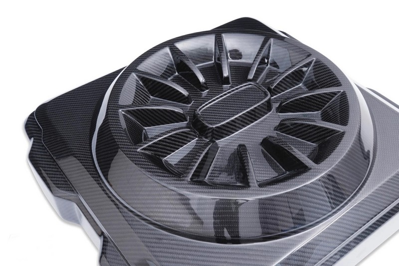 CMST Tuning Pre-preg Carbon Fiber Spare Tire Delete for Mercedes-Benz G63/G550/G500 W463A (2019-2022) - Image 5